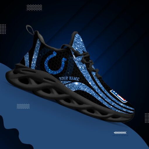 Personalized Indianapolis Colts NFL Max Soul Shoes Sneakers for Men And Women – NFL Football Fan Shoes, Team Sneakers