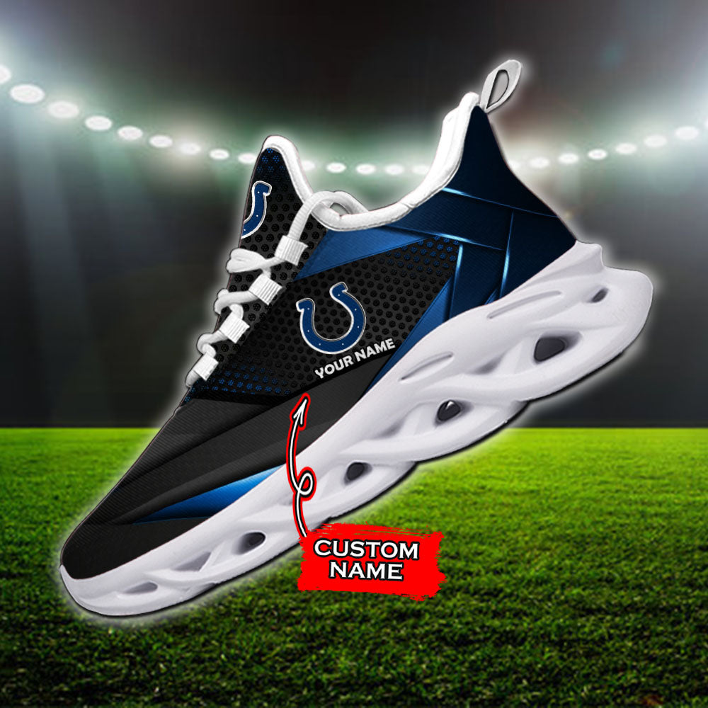 Personalized Indianapolis Colts NFL Max Soul Shoes Sneakers for Men And Women – NFL Football Fan Shoes, Team Sneakers