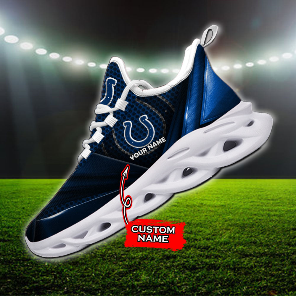 Personalized Indianapolis Colts NFL Max Soul Shoes Sneakers for Men And Women – NFL Football Fan Shoes, Team Sneakers