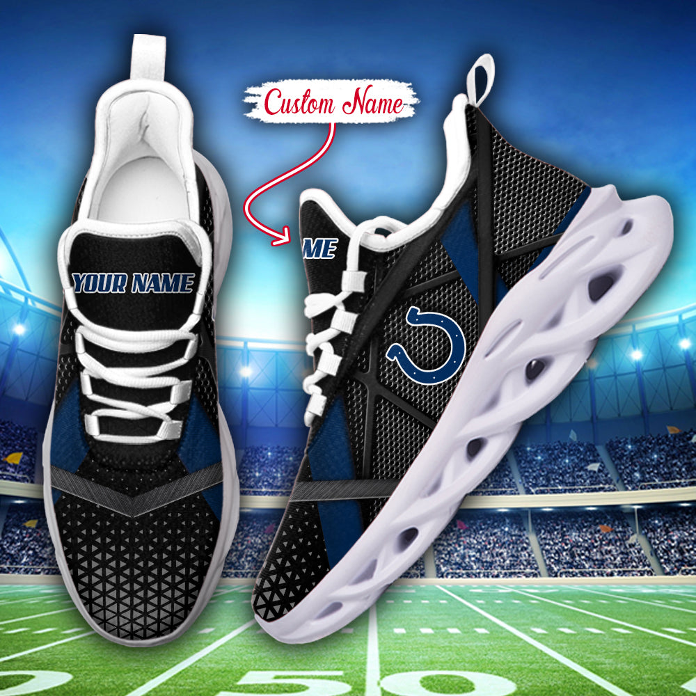 Personalized Indianapolis Colts NFL Max Soul Shoes Sneakers for Men And Women – NFL Football Fan Shoes, Team Sneakers