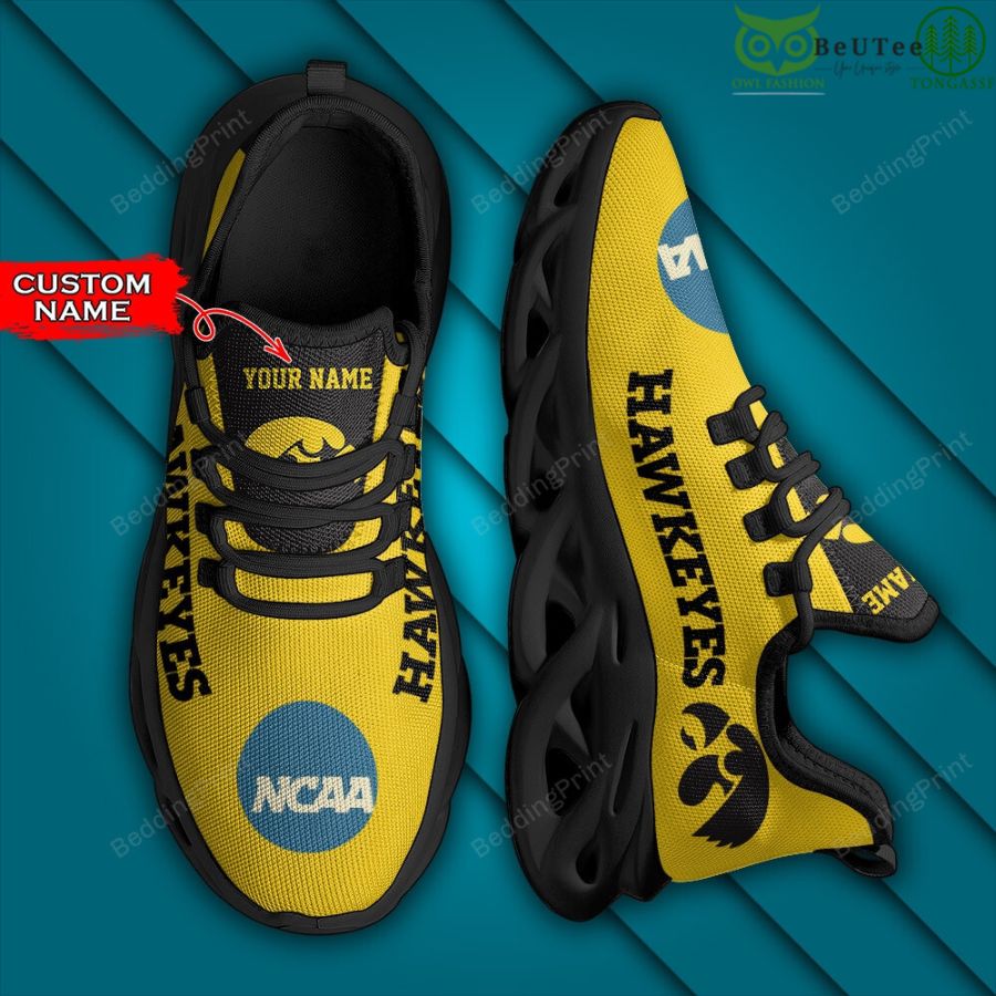 Personalized Iowa Hawkeyes Max Soul Shoes Sneakers for Men And Women – NCAA Fan Shoes, Team Sneakers