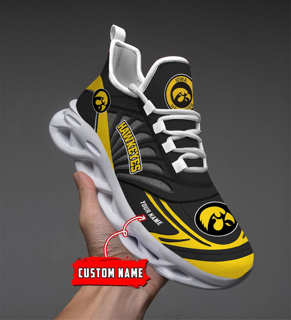 Personalized Iowa Hawkeyes Max Soul Shoes Sneakers for Men And Women – NCAA Fan Shoes, Team Sneakers