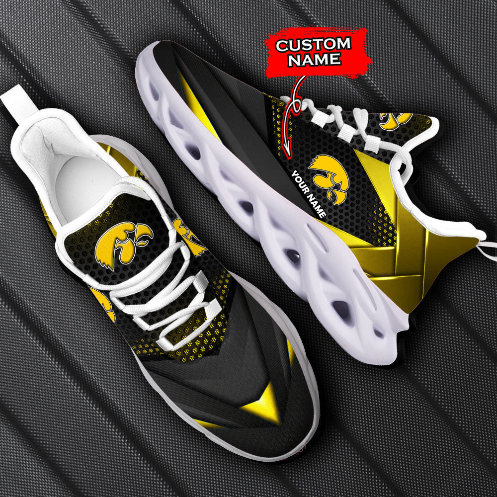 Personalized Iowa Hawkeyes NCAA Max Soul Shoes Sneakers for Men And Women – NCAA Fan Shoes, Team Sneakers - Image 5