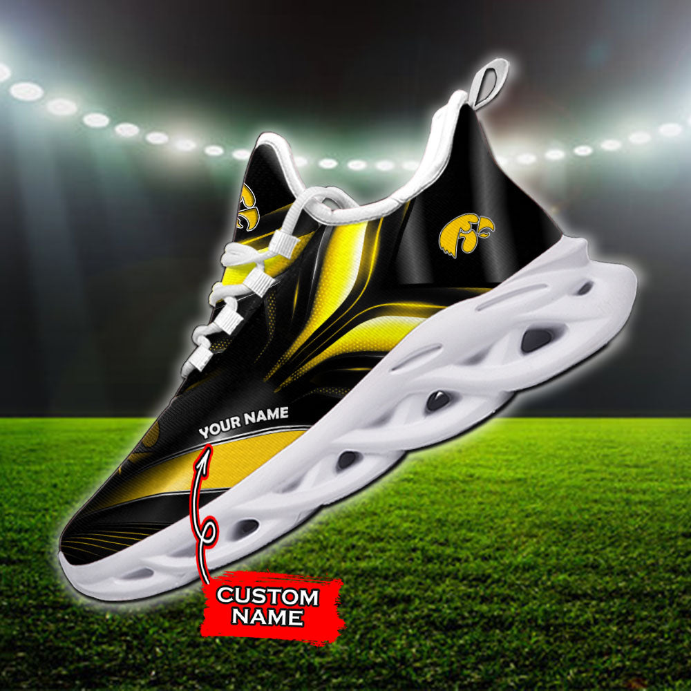 Personalized Iowa Hawkeyes NCAA Max Soul Shoes Sneakers for Men And Women – NCAA Fan Shoes, Team Sneakers