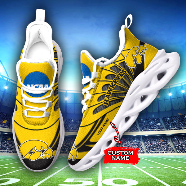 Personalized Iowa Hawkeyes NCAA Max Soul Shoes Sneakers for Men And Women – NCAA Fan Shoes, Team Sneakers