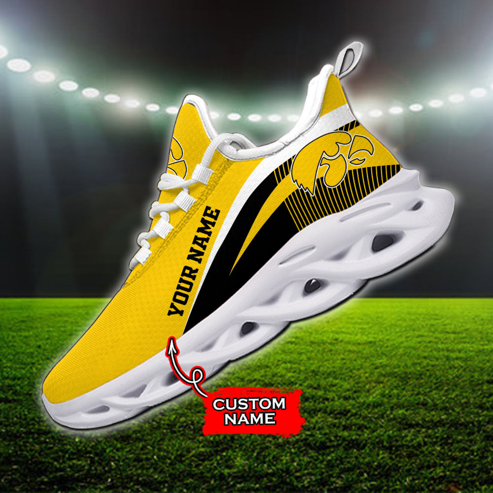 Personalized Iowa Hawkeyes NCAA Max Soul Shoes Sneakers for Men And Women – NCAA Fan Shoes, Team Sneakers