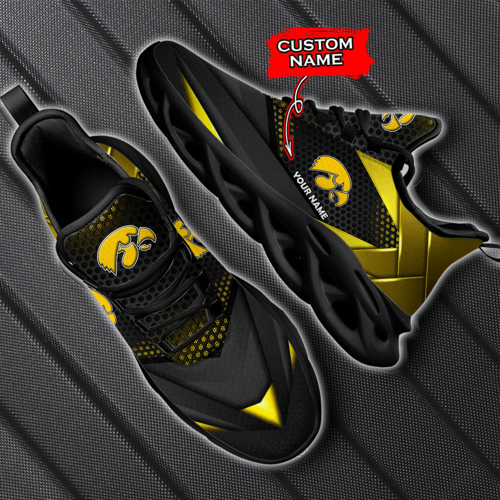Personalized Iowa Hawkeyes NCAA Max Soul Shoes Sneakers for Men And Women – NCAA Fan Shoes, Team Sneakers - Image 6