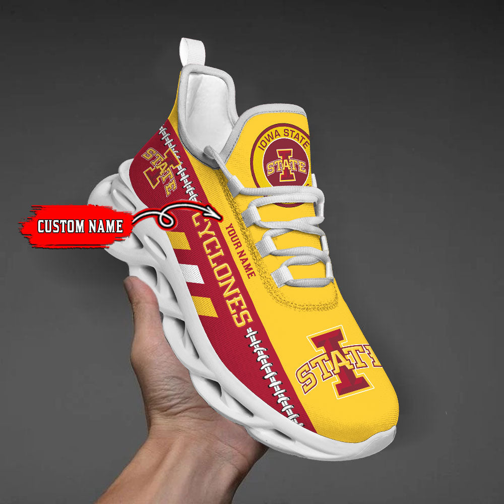 Personalized Iowa State Cyclones Max Soul Shoes Sneakers for Men And Women – NCAA Fan Shoes, Team Sneakers