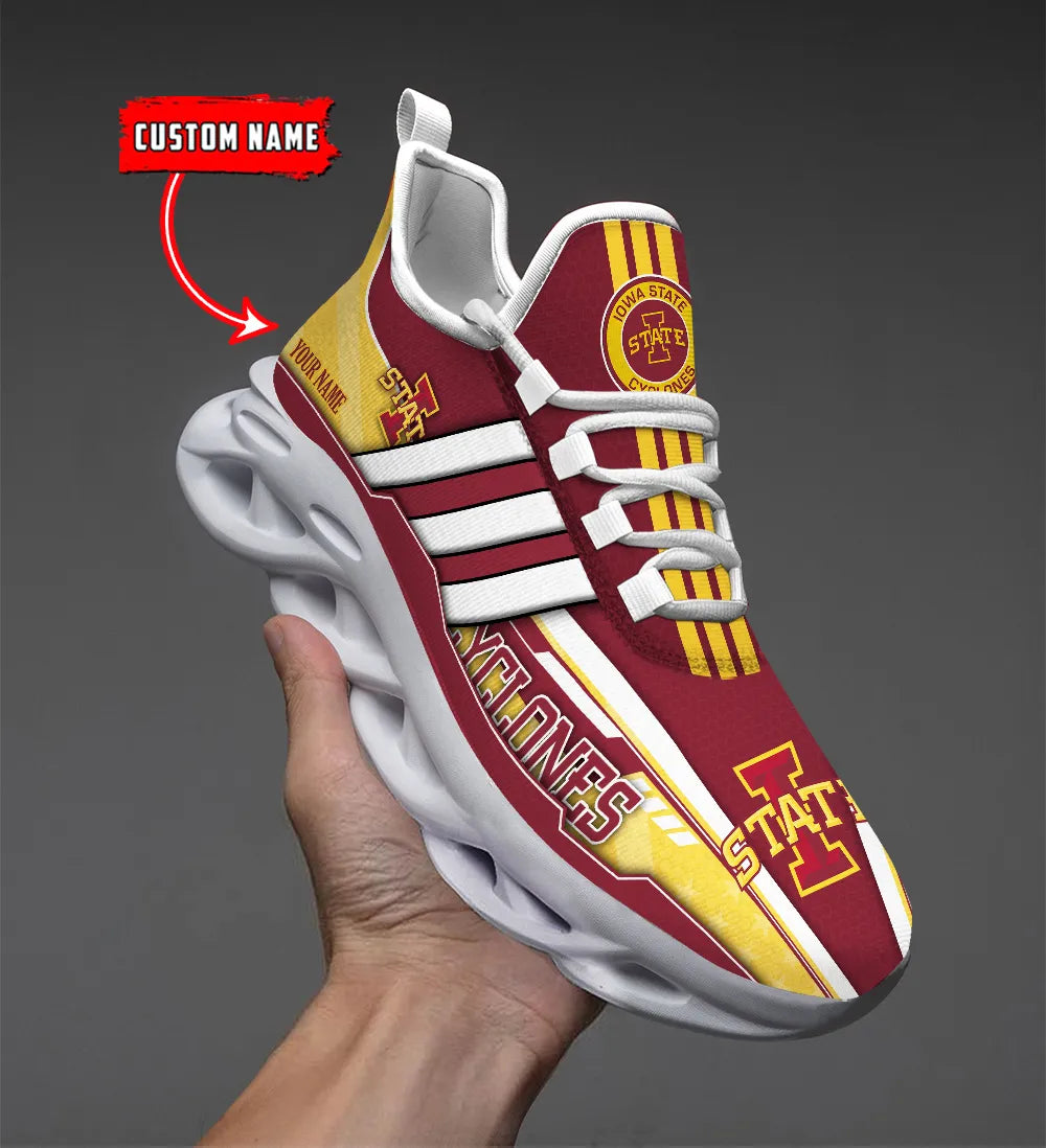 Personalized Iowa State Cyclones Max Soul Shoes Sneakers for Men And Women – NCAA Fan Shoes, Team Sneakers