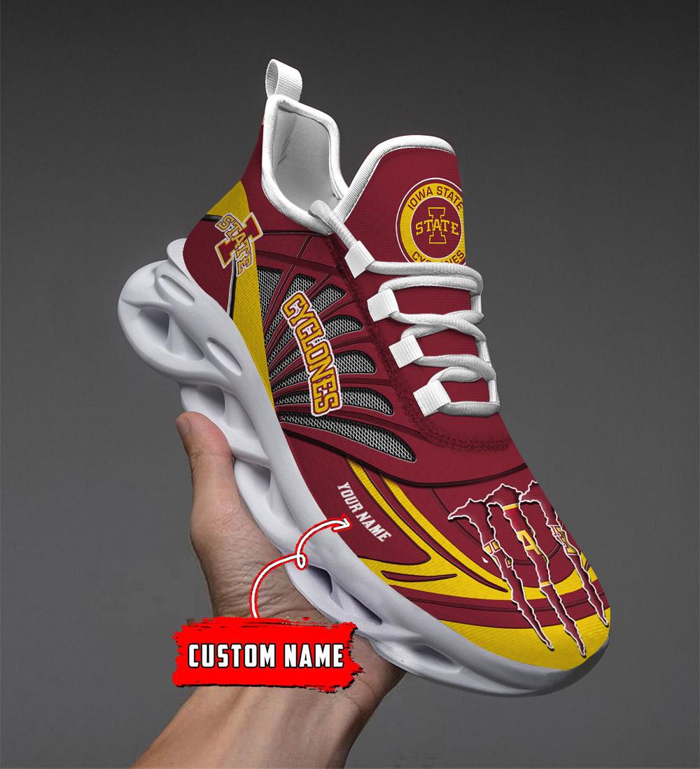 Personalized Iowa State Cyclones Max Soul Shoes Sneakers for Men And Women – NCAA Fan Shoes, Team Sneakers
