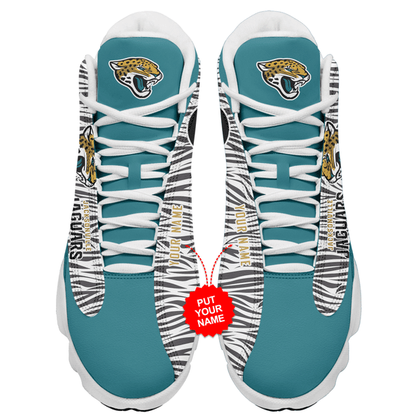 Personalized Jacksonville Jaguars NFL JD13 Sneakers Shoes for Men & Women | Custom Fan Gift - Image 3