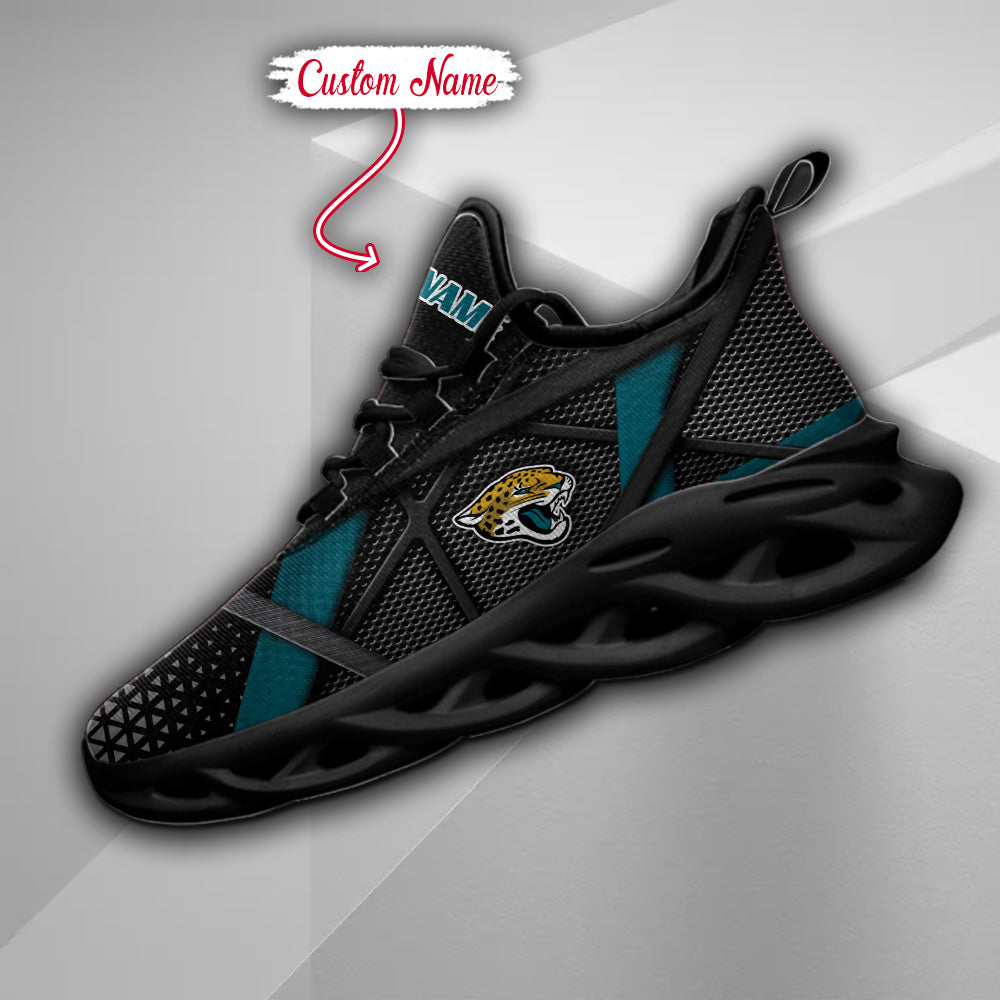 Personalized Jacksonville Jaguars NFL Max Soul Shoes Sneakers for Men And Women – NFL Football Fan Shoes, Team Sneakers - Image 6