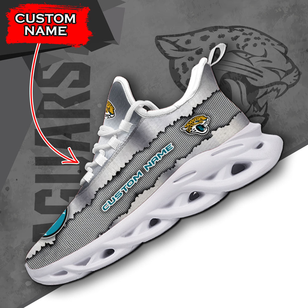 Personalized Jacksonville Jaguars NFL Max Soul Shoes Sneakers for Men And Women – NFL Football Fan Shoes, Team Sneakers