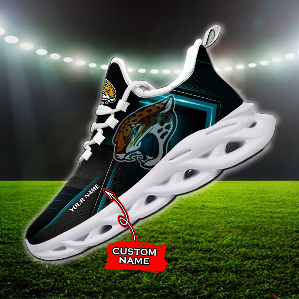 Personalized Jacksonville Jaguars NFL Max Soul Shoes Sneakers for Men And Women – NFL Football Fan Shoes, Team Sneakers