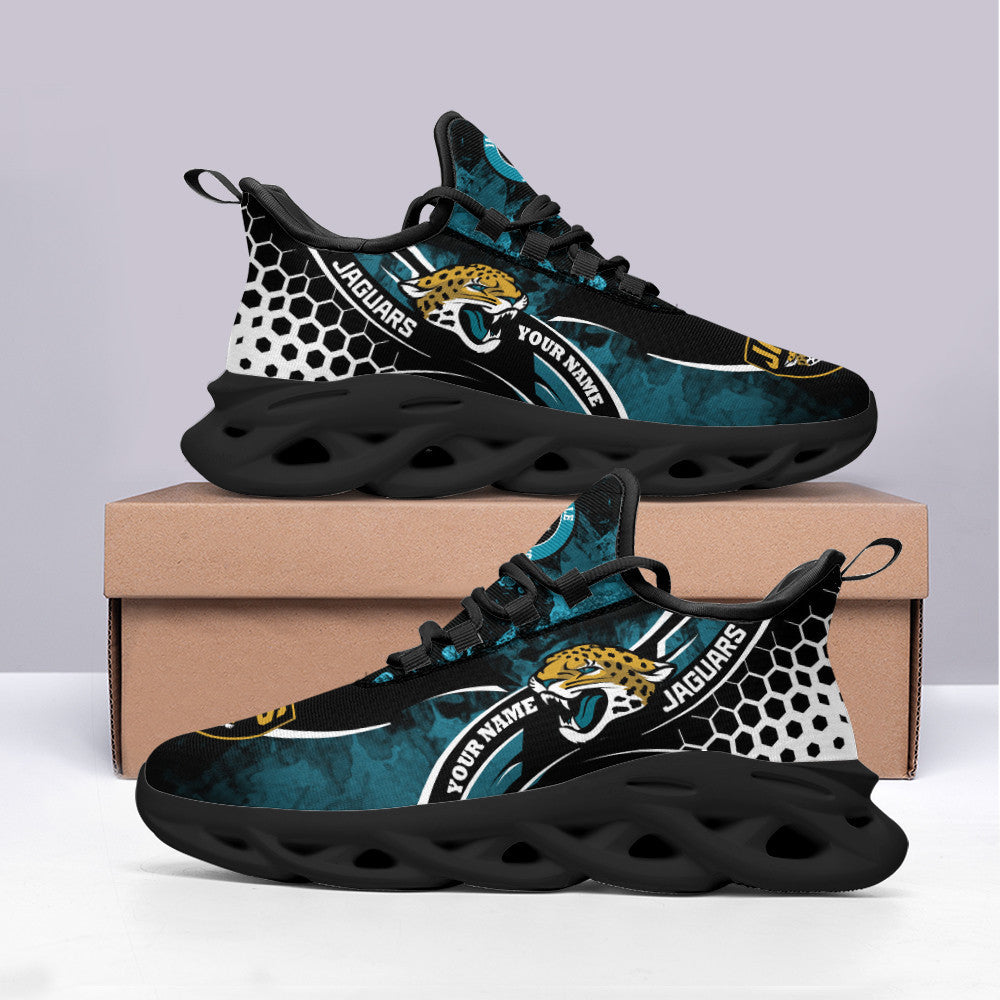 Personalized Jacksonville Jaguars NFL Max Soul Shoes Sneakers for Men And Women – NFL Football Fan Shoes, Team Sneakers