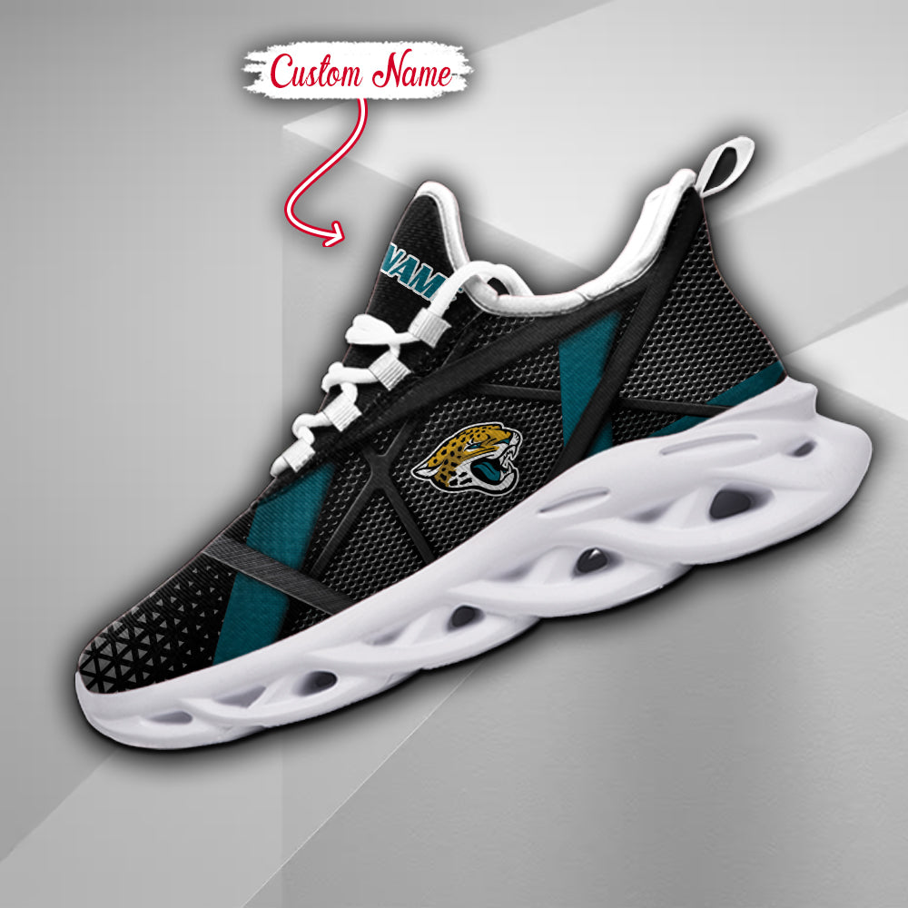 Personalized Jacksonville Jaguars NFL Max Soul Shoes Sneakers for Men And Women – NFL Football Fan Shoes, Team Sneakers - Image 5