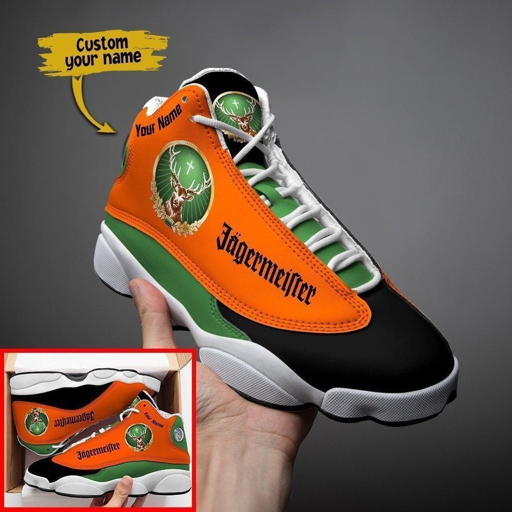 Personalized Jagermeister JD13 Sneakers Shoes for Men & Women | Personalized Gift for Style Lovers