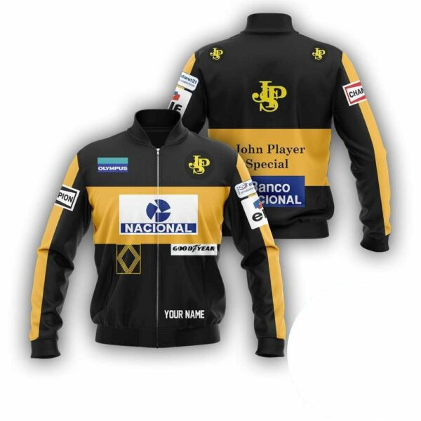 Personalized Jps Racing Banco Nacional Goodyear Bomber Jacket | Streetwear Jacket for Men & Women | Fan Gift