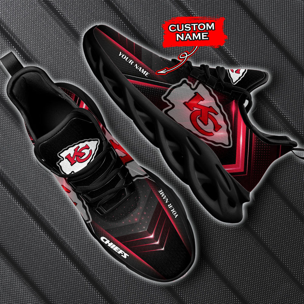 Personalized Kansas City Chiefs NFL Max Soul Shoes Sneakers for Men And Women – NFL Football Fan Shoes, Team Sneakers - Image 6