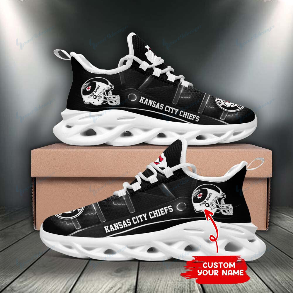 Personalized Kansas City Chiefs NFL Max Soul Shoes Sneakers for Men And Women – NFL Football Fan Shoes, Team Sneakers
