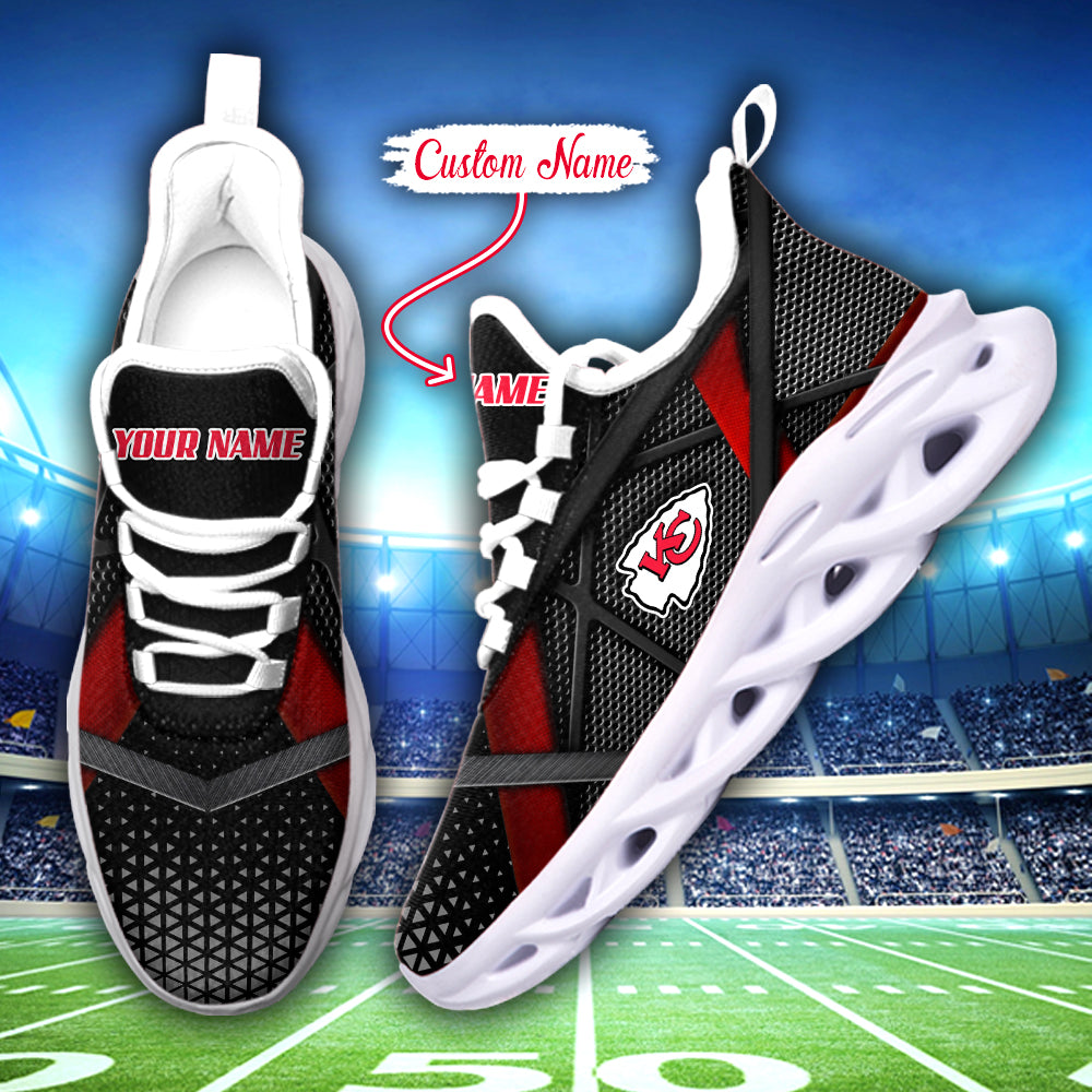 Personalized Kansas City Chiefs NFL Max Soul Shoes Sneakers for Men And Women – NFL Football Fan Shoes, Team Sneakers
