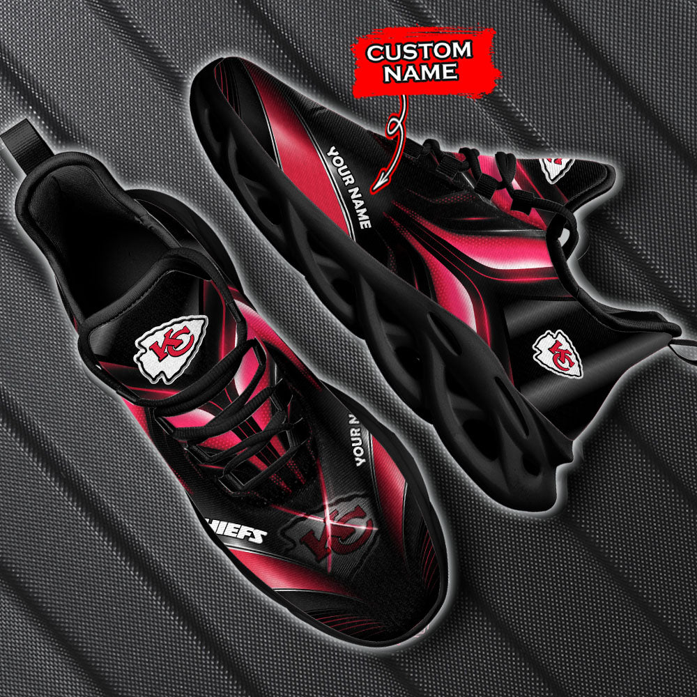 Personalized Kansas City Chiefs NFL Max Soul Shoes Sneakers for Men And Women – NFL Football Fan Shoes, Team Sneakers - Image 5