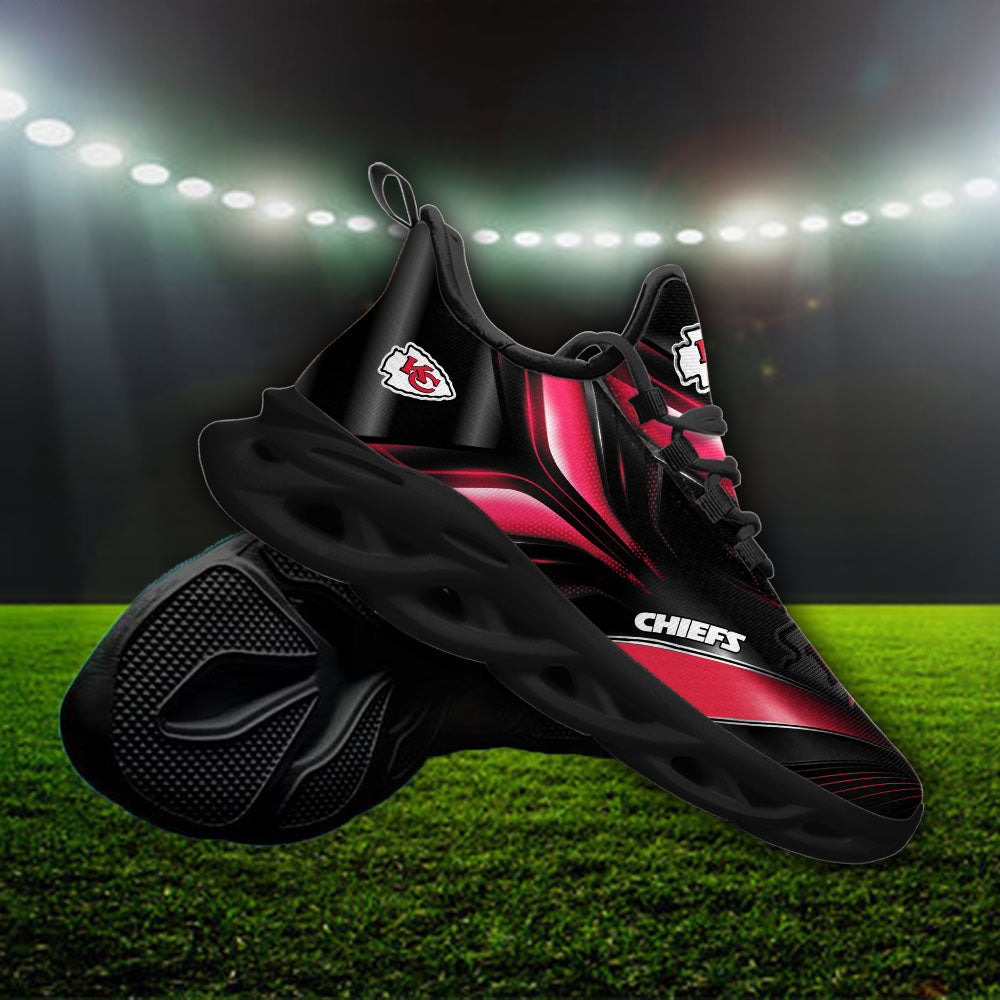 Personalized Kansas City Chiefs NFL Max Soul Shoes Sneakers for Men And Women – NFL Football Fan Shoes, Team Sneakers - Image 4