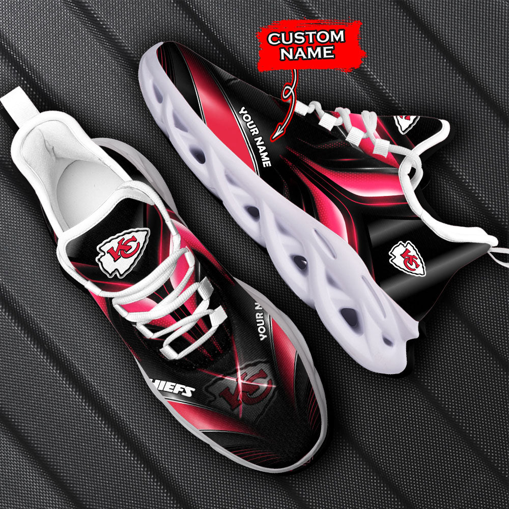 Personalized Kansas City Chiefs NFL Max Soul Shoes Sneakers for Men And Women – NFL Football Fan Shoes, Team Sneakers - Image 6
