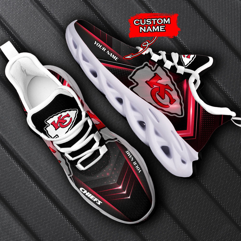Personalized Kansas City Chiefs NFL Max Soul Shoes Sneakers for Men And Women – NFL Football Fan Shoes, Team Sneakers - Image 5