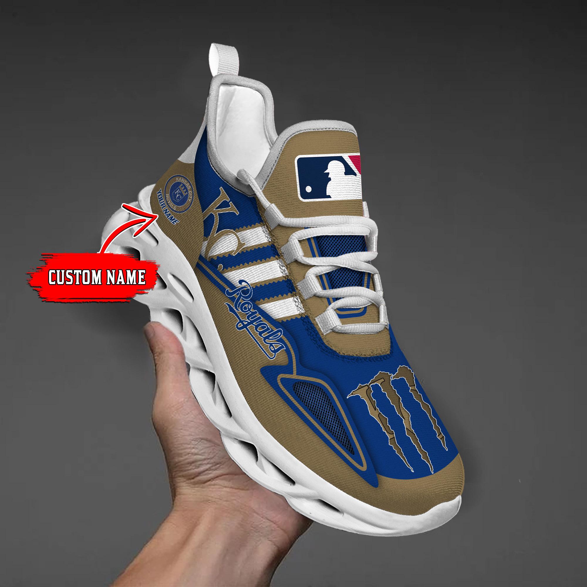 Personalized Kansas City Royals Max Soul Shoes Sneakers for Men And Women – MLB Baseball Fan Shoes, Team Sneakers