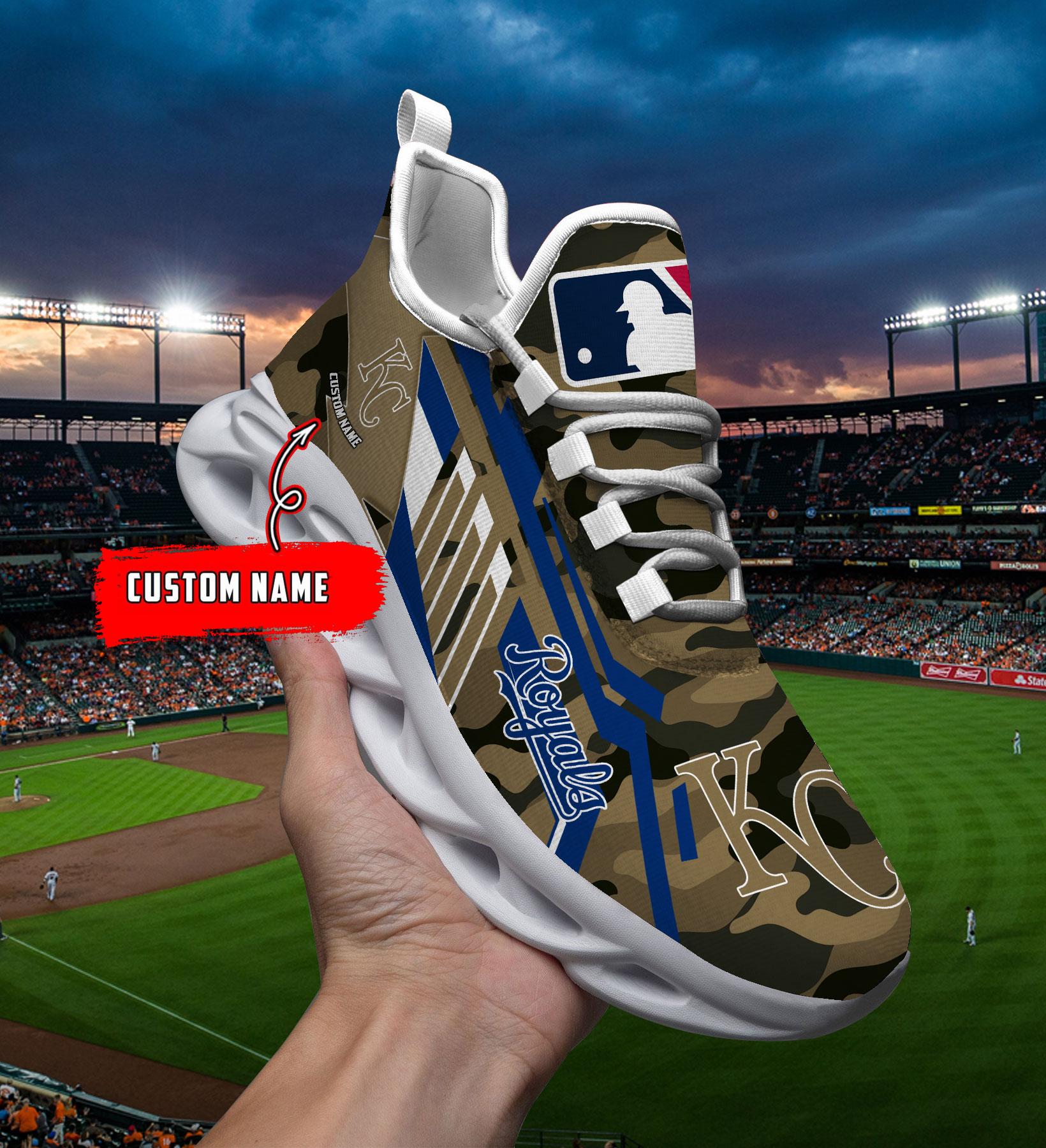 Personalized Kansas City Royals Max Soul Shoes Sneakers for Men And Women – MLB Baseball Fan Shoes, Team Sneakers