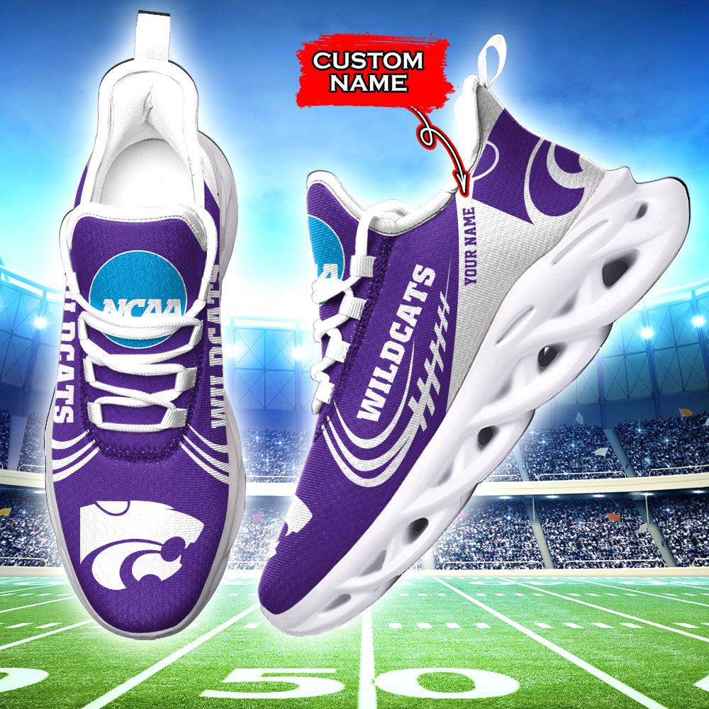 Personalized Kansas State Wildcats NCAA Max Soul Shoes Sneakers for Men And Women – NCAA Fan Shoes, Team Sneakers