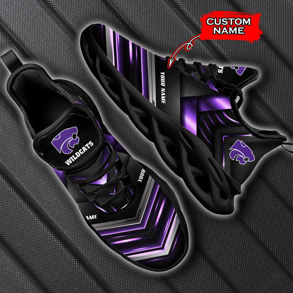Personalized Kansas State Wildcats NCAA Max Soul Shoes Sneakers for Men And Women – NCAA Fan Shoes, Team Sneakers - Image 5