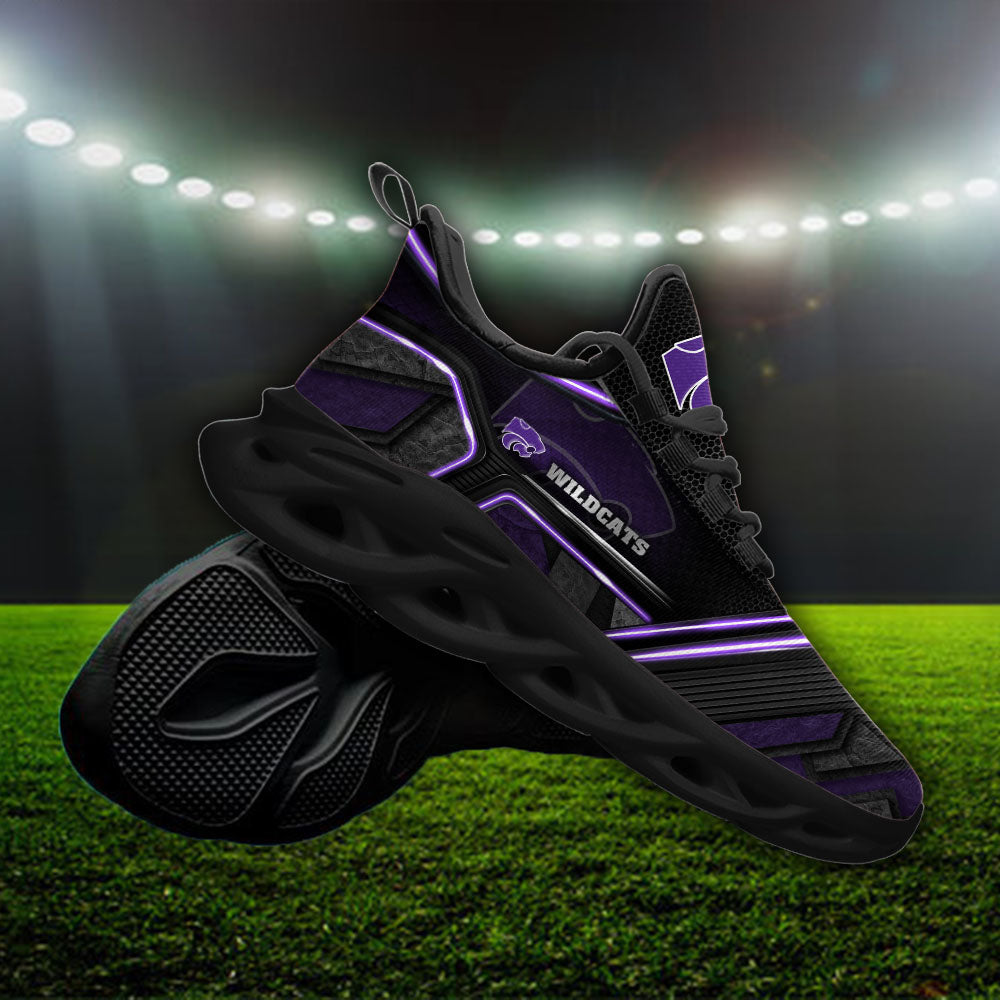 Personalized Kansas State Wildcats NCAA Max Soul Shoes Sneakers for Men And Women – NCAA Fan Shoes, Team Sneakers - Image 4