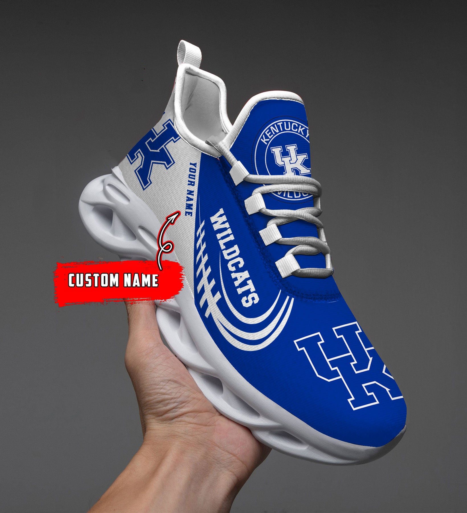 Personalized Kentucky Wildcats NCAA Max Soul Shoes Sneakers for Men And Women – NCAA Fan Shoes, Team Sneakers