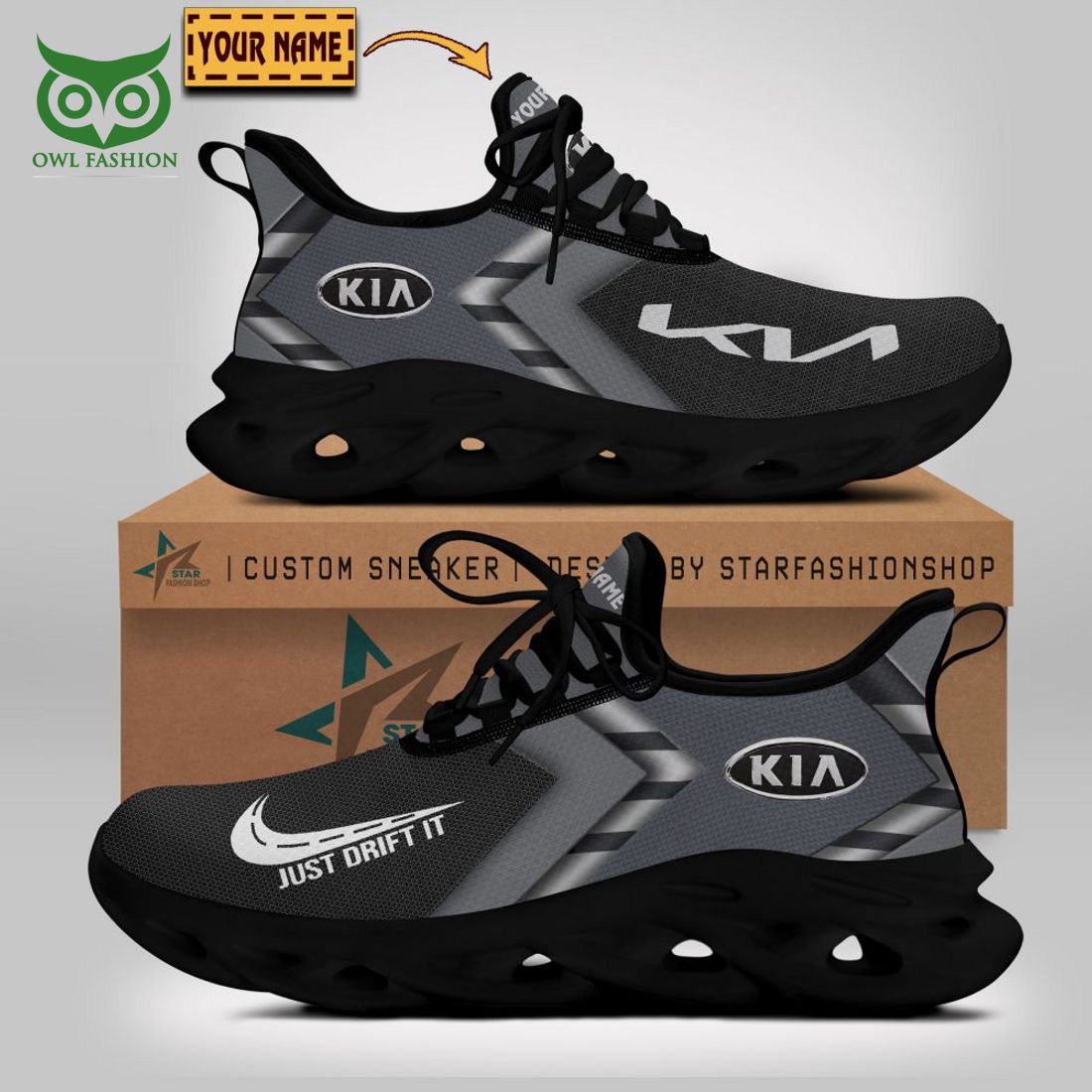 Personalized Kia Max Soul Shoes Sneakers for Men And Women – Car Shoes, Racing Sneakers