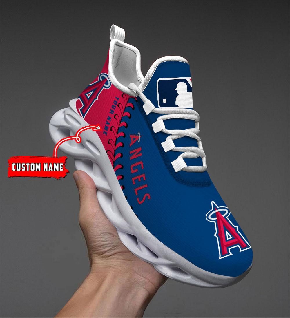 Personalized Los Angeles Angels Max Soul Shoes Sneakers for Men And Women – MLB Baseball Fan Shoes, Team Sneakers