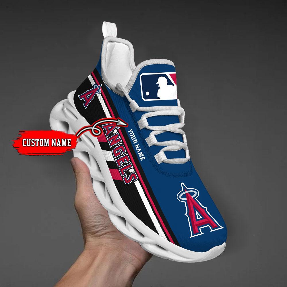 Personalized Los Angeles Angels Max Soul Shoes Sneakers for Men And Women – MLB Baseball Fan Shoes, Team Sneakers