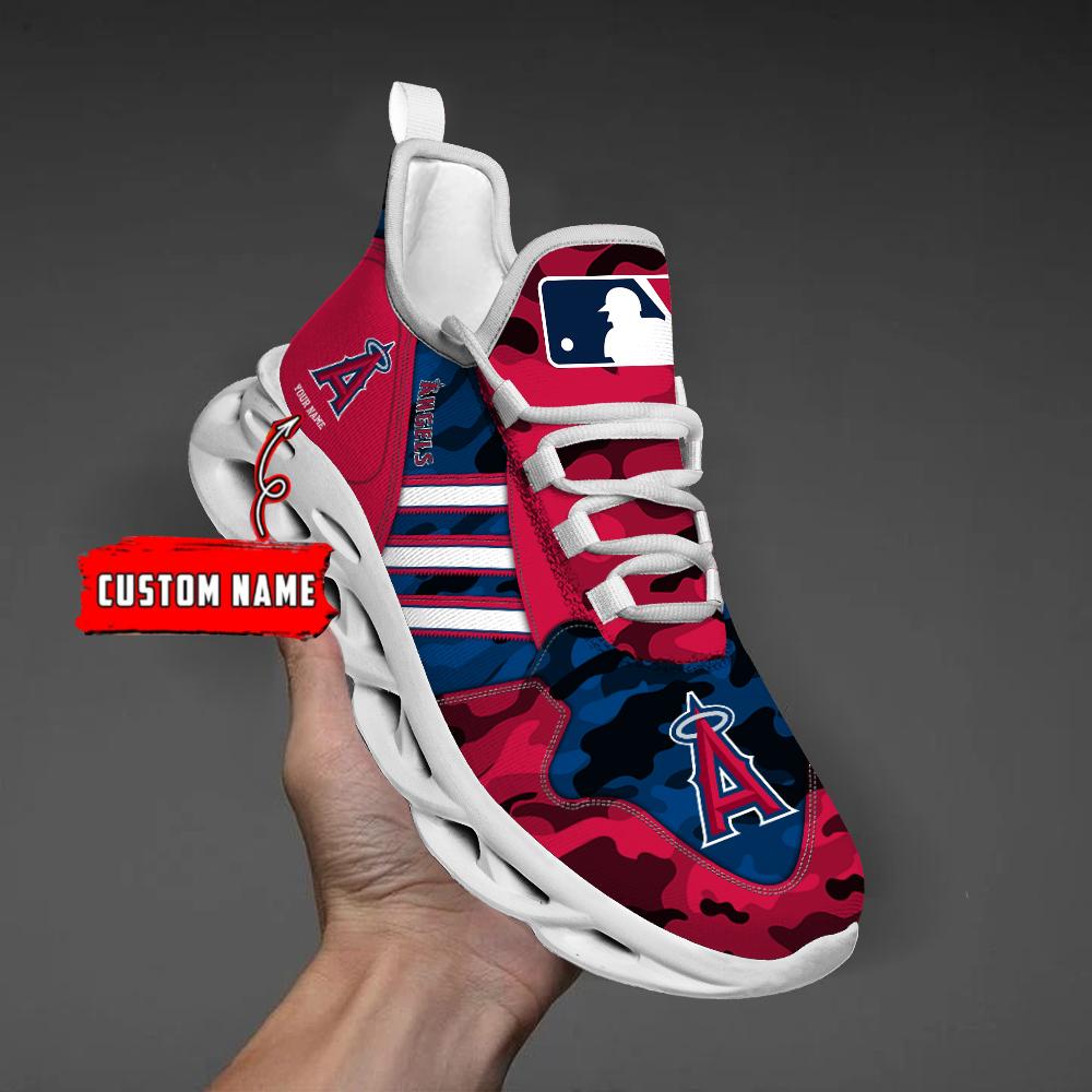 Personalized Los Angeles Angels Max Soul Shoes Sneakers for Men And Women – MLB Baseball Fan Shoes, Team Sneakers