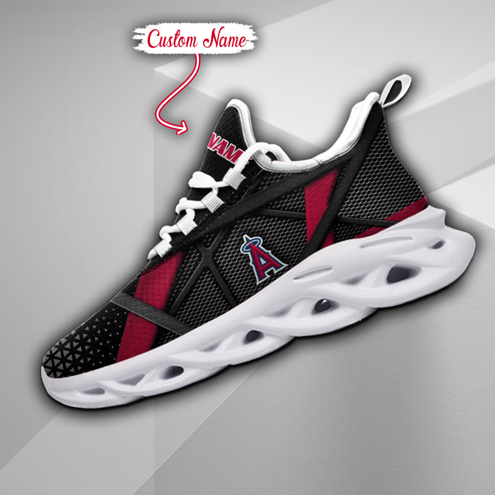 Personalized Los Angeles Angels MLB Max Soul Shoes Sneakers for Men And Women – MLB Baseball Fan Shoes, Team Sneakers - Image 5