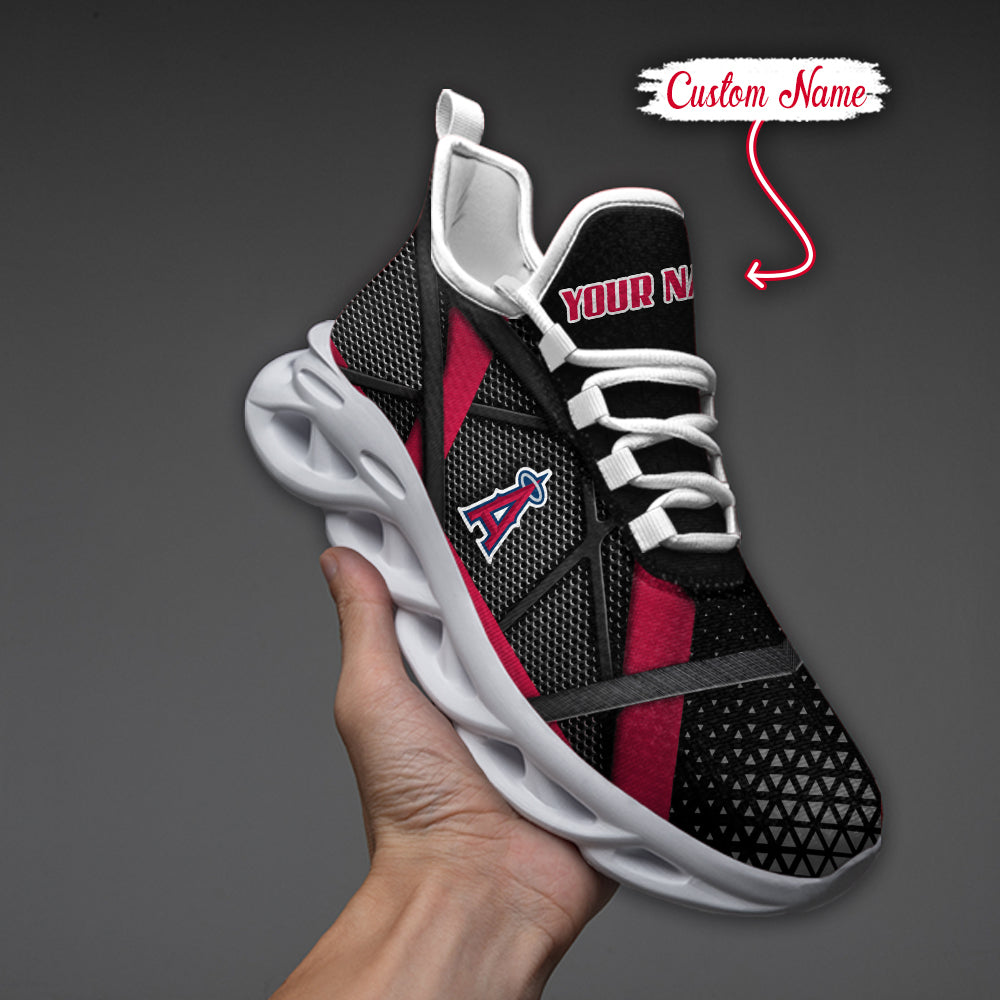 Personalized Los Angeles Angels MLB Max Soul Shoes Sneakers for Men And Women – MLB Baseball Fan Shoes, Team Sneakers - Image 4
