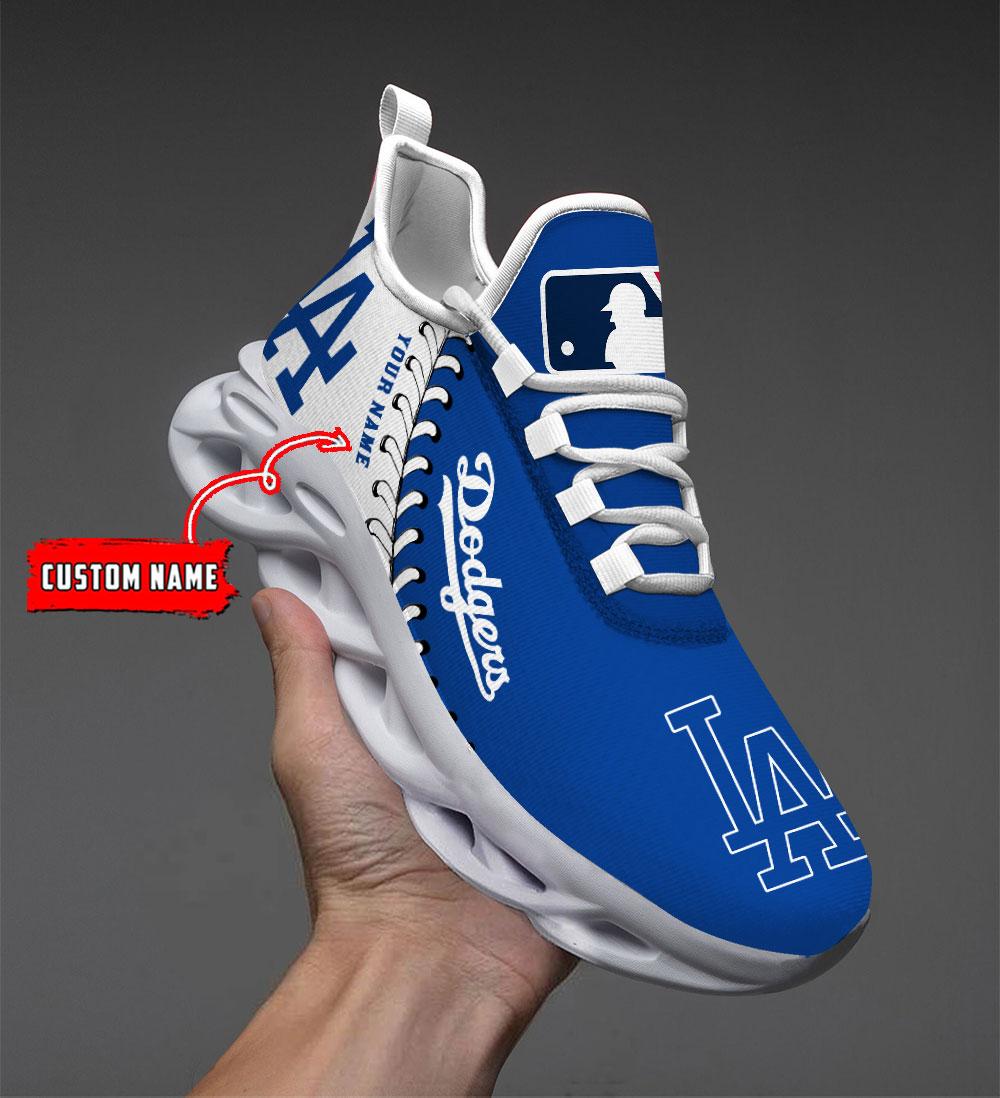 Personalized Los Angeles Dodgers Max Soul Shoes Sneakers for Men And Women – MLB Baseball Fan Shoes, Team Sneakers