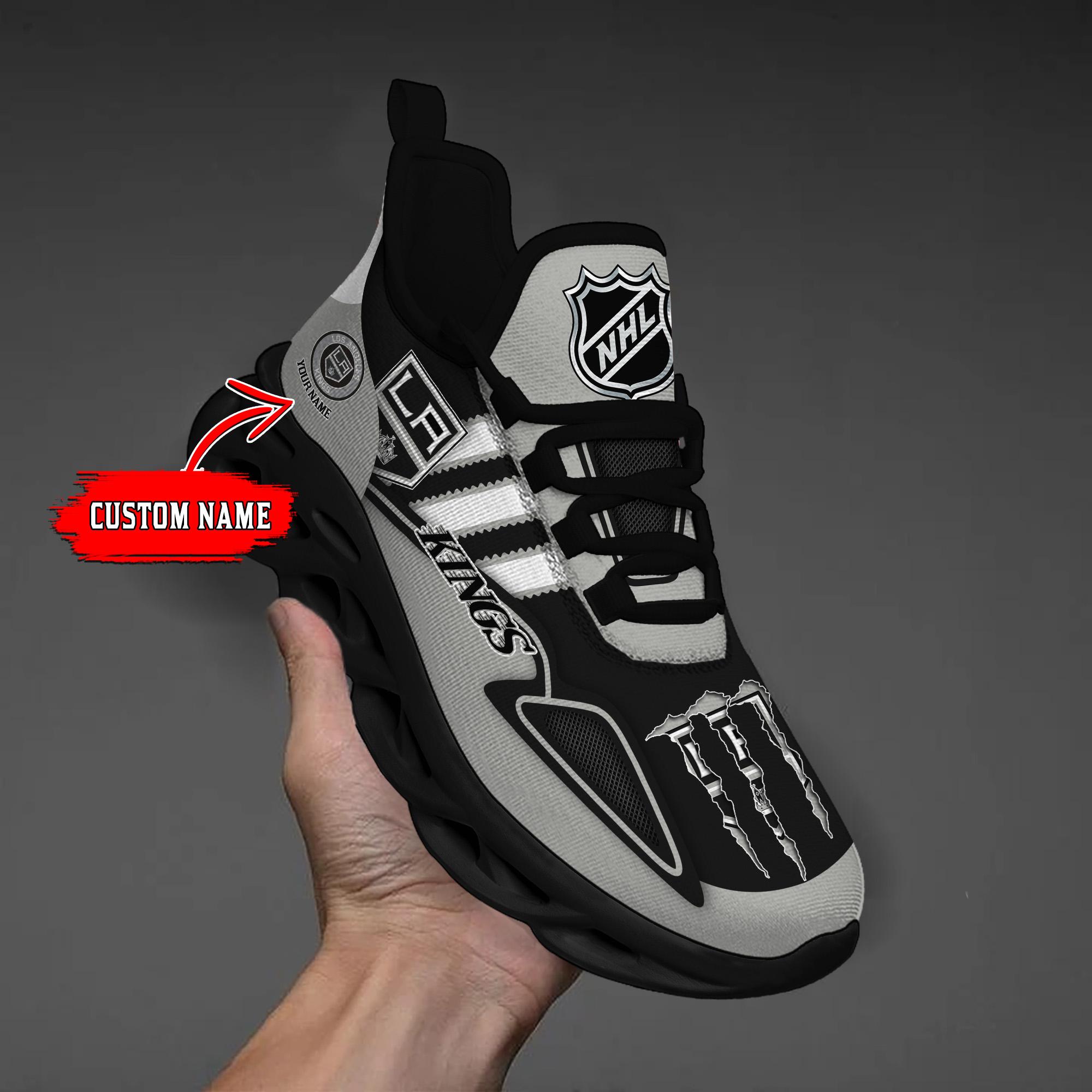 Personalized Los Angeles Kings Max Soul Shoes Sneakers for Men And Women – NBA Basketball Fan Shoes, Team Sneakers - Image 7