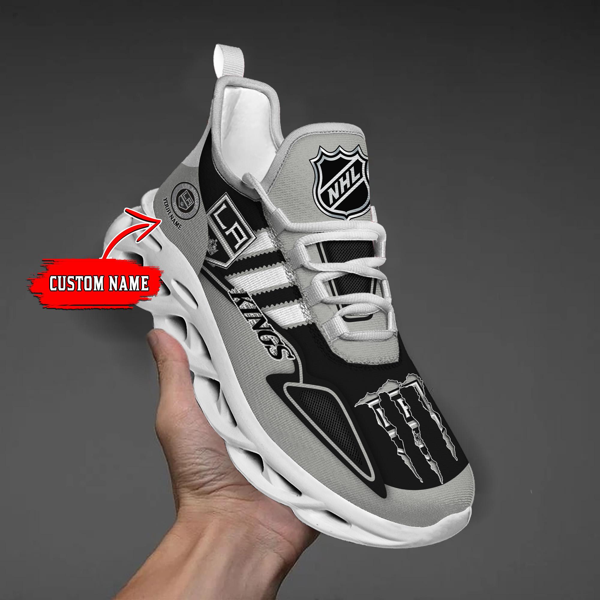 Personalized Los Angeles Kings Max Soul Shoes Sneakers for Men And Women – NBA Basketball Fan Shoes, Team Sneakers