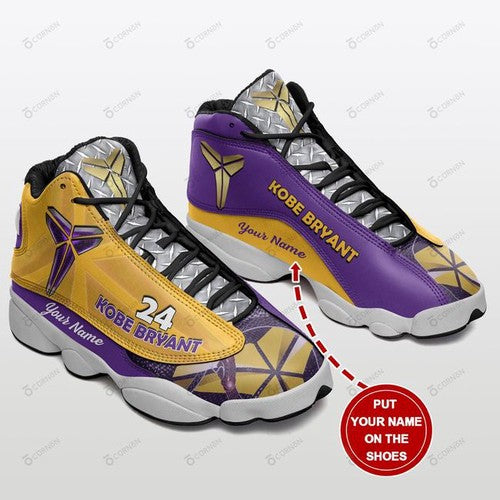 Personalized Los Angeles Lakers JD13 Sneakers Shoes for Men & Women | Custom Fan Gift