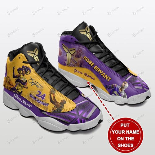 Personalized Los Angeles Lakers JD13 Sneakers Shoes for Men & Women | Custom Fan Gift