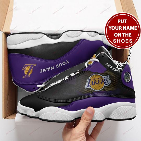 Personalized Los Angeles Lakers JD13 Sneakers Shoes for Men & Women | Custom Fan Gift
