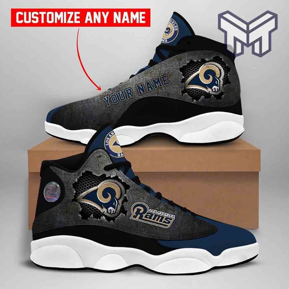 Personalized Los Angeles Rams JD13 Sneakers Shoes for Men & Women | Custom Fan Gift
