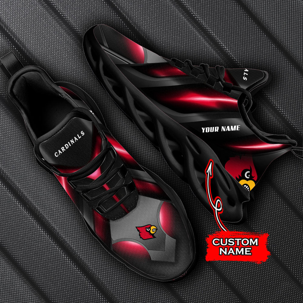 Personalized Louisville Cardinals NCAA Max Soul Shoes Sneakers for Men And Women – NCAA Fan Shoes, Team Sneakers - Image 5