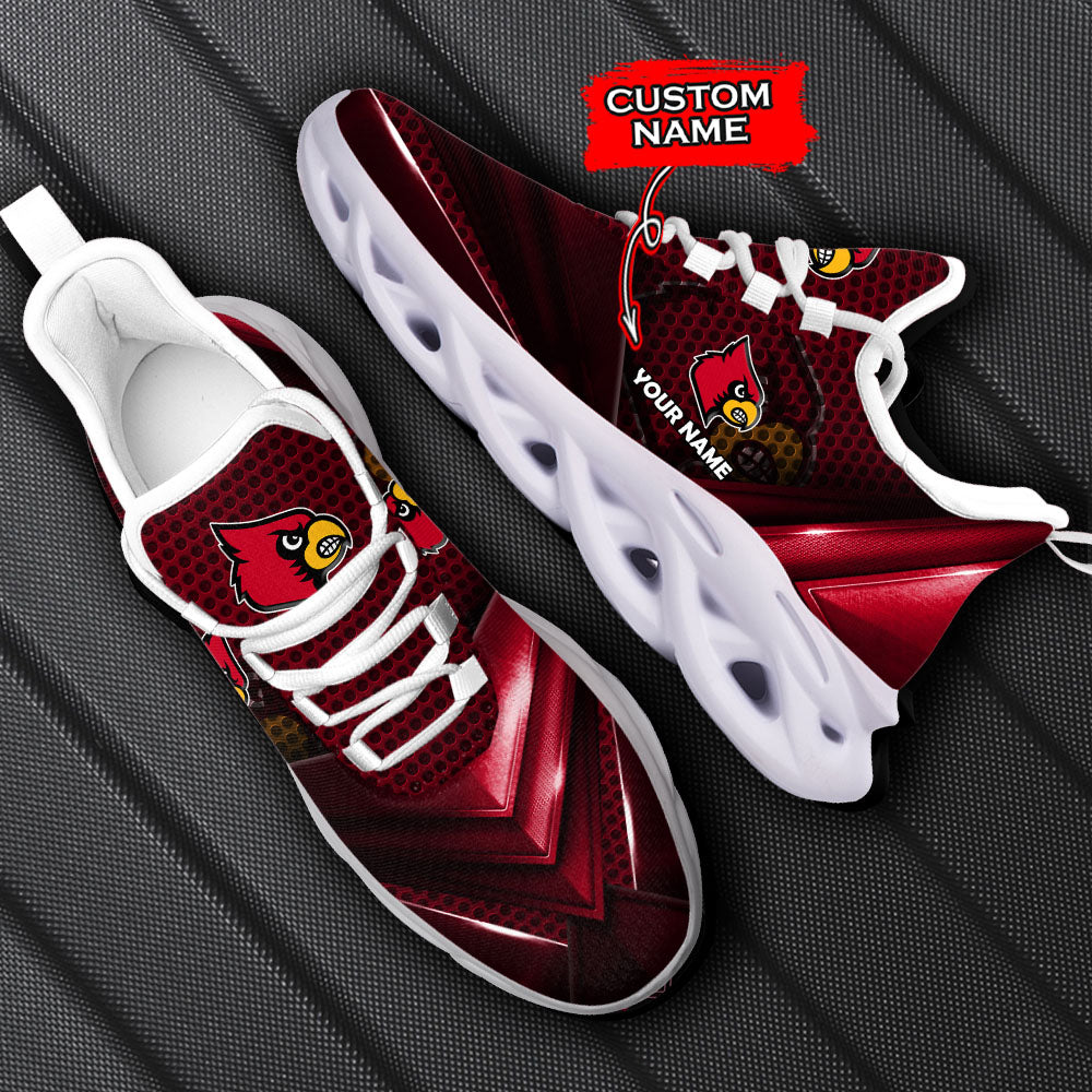 Personalized Louisville Cardinals NCAA Max Soul Shoes Sneakers for Men And Women – NCAA Fan Shoes, Team Sneakers - Image 5